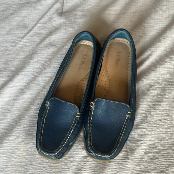 LL Bean Libean Women's Blue Slipon Shoes 7.5W - Picture 3 of 7
